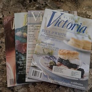 Bundle of 4 Victoria Magazines